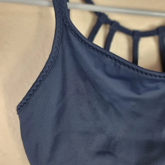 Athleta Max Out Chi Woman's Bra blue Sz XXS - Picture 4 of 8